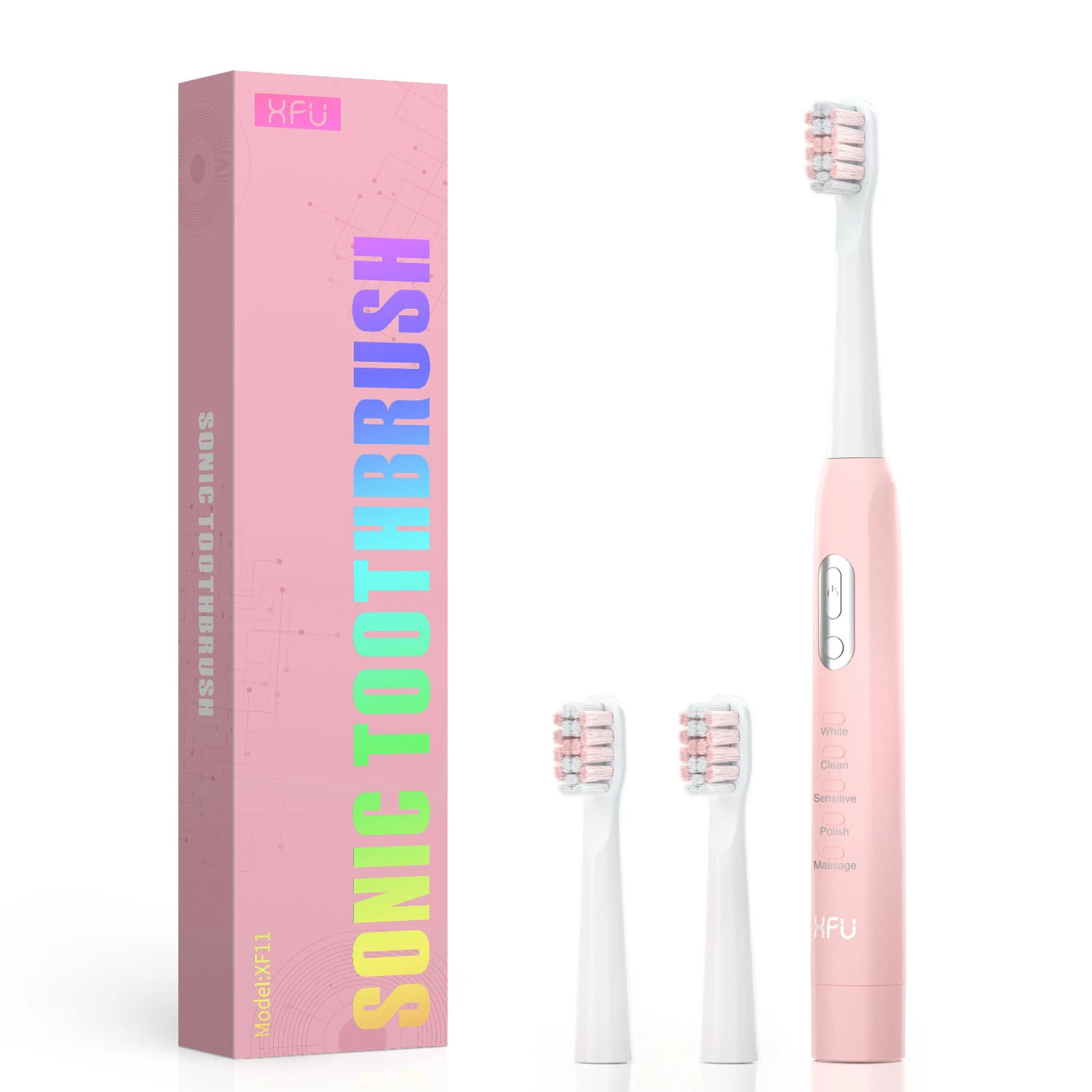 
SEAGO SG-2011 2021 NEW Arrvial slim cheap portable colored battery electric toothbrush for travel 