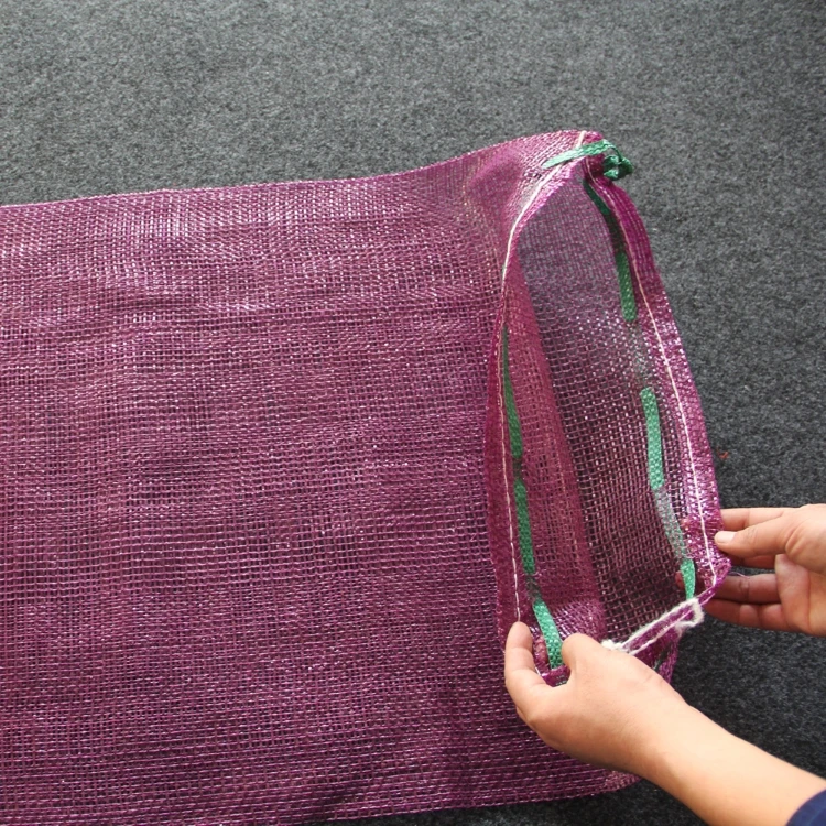 High quality 10kg 20kg 30kg PP leno mesh bag fruit vegetable