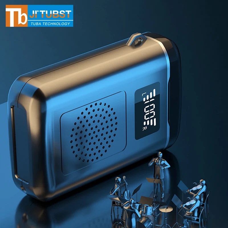 M6 TWS twins wireless earbuds 3 in 1 Earphones Super Large Charging Compartment Capacity 4000mAh Headset With Speaker And LED