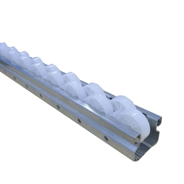 High Quality Multi Wheel roller track gravity roller track OD34mm roller conveyor for sliding shelf system