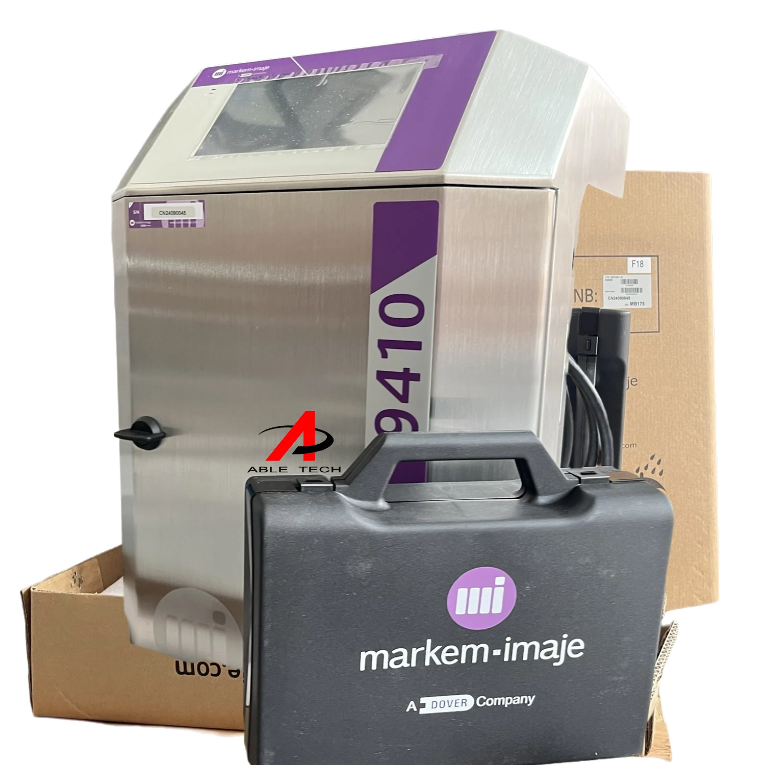 Industrial Small Character Inkjet Printer markem imaje 9410 For Bottle Wire Cable Date Coding Logo Printing CIJ printer Machine