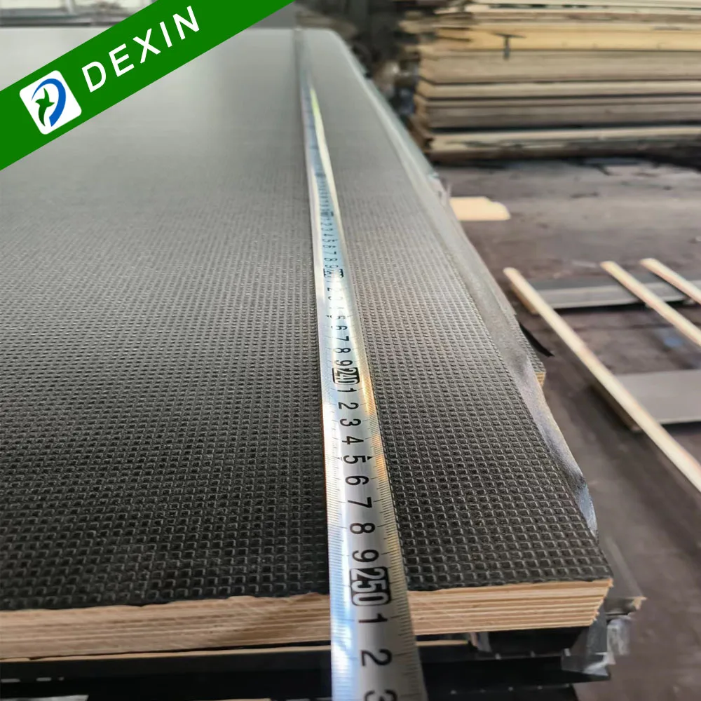 12mm 18mm Anti-Slip Stage Film Faced Plywood with Good Quality