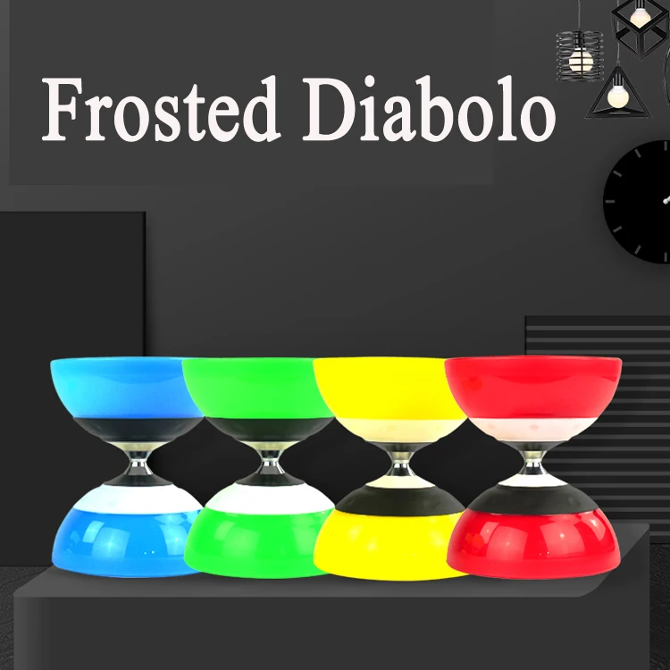 
newest frosted edge TPU 3 bearing diabolo chinese yoyo 