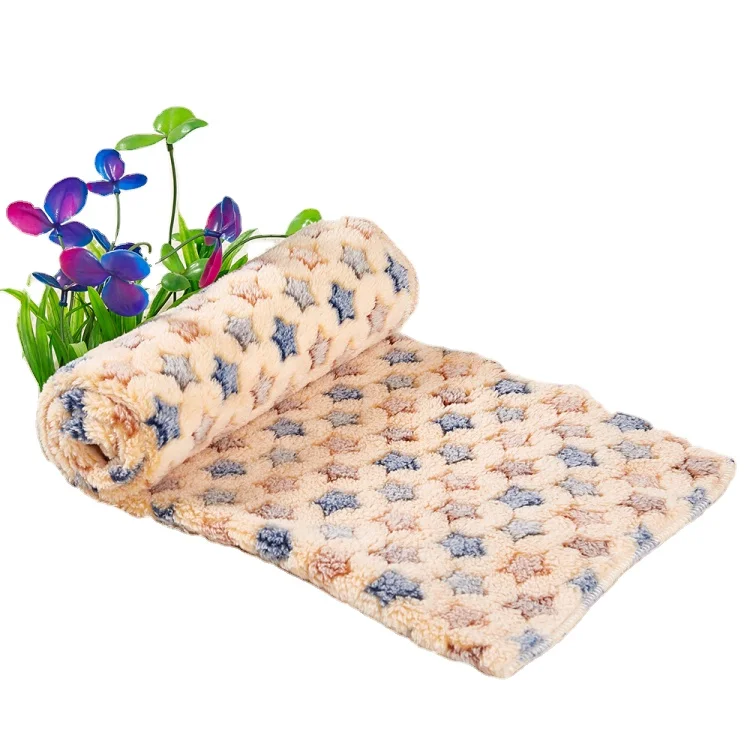 Персонализированное популярное теплое одеяло для питомцев коврик сна собак и кошек мягкие коралловые бархатные коврики с принтом