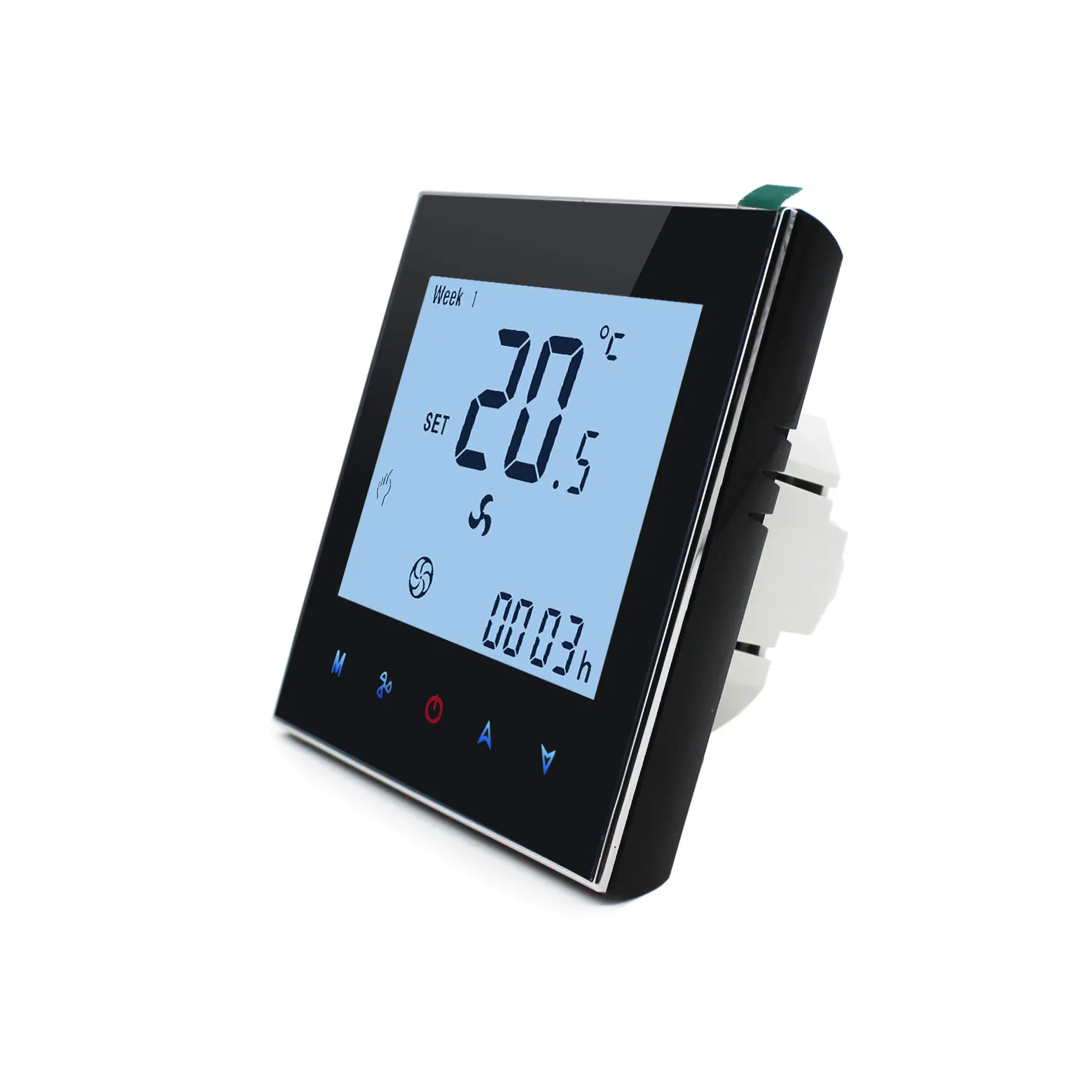  Hotowell HVAC WF01 контроллер вентиляторной катушки Термостат Регулятор температуры цифровой Комнатный умный программируемый термостат с