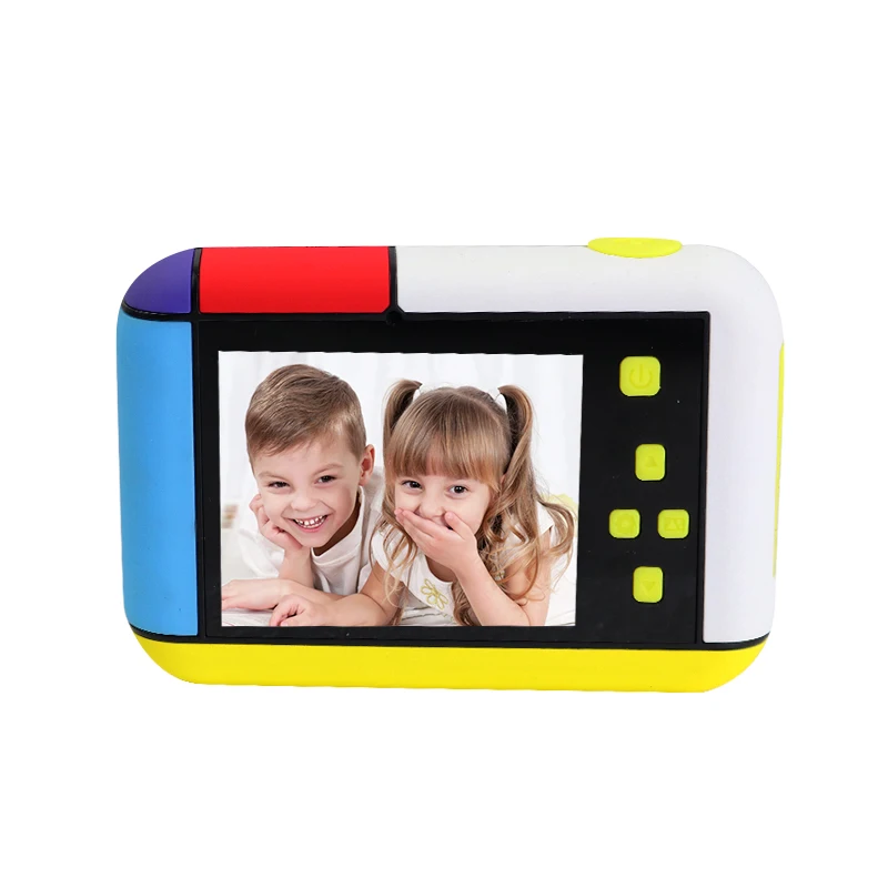 Игрушки на открытом воздухе 28MP фотографии 2 4 дюймов HD экран платные цифровые мини-камеры детские футболки с принтом в виде героев мультфильмов Милая футболка камера для детей подарок день