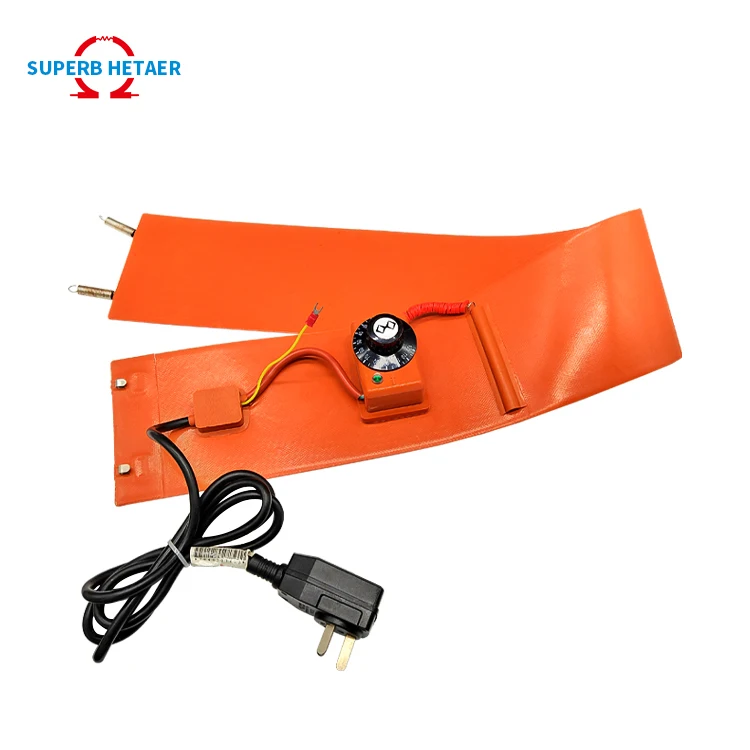 Silicone Rubber Heater With Mechanical Thermostat