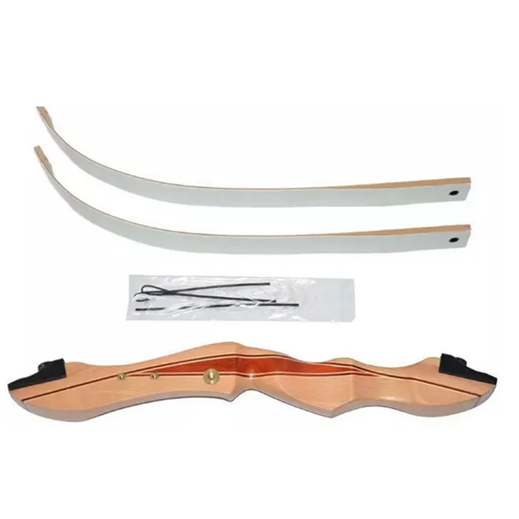 F154 Рекурсивный лук для охотничьего рыболовного соревнования для стрельбы с деревянными ламинированными конечностями