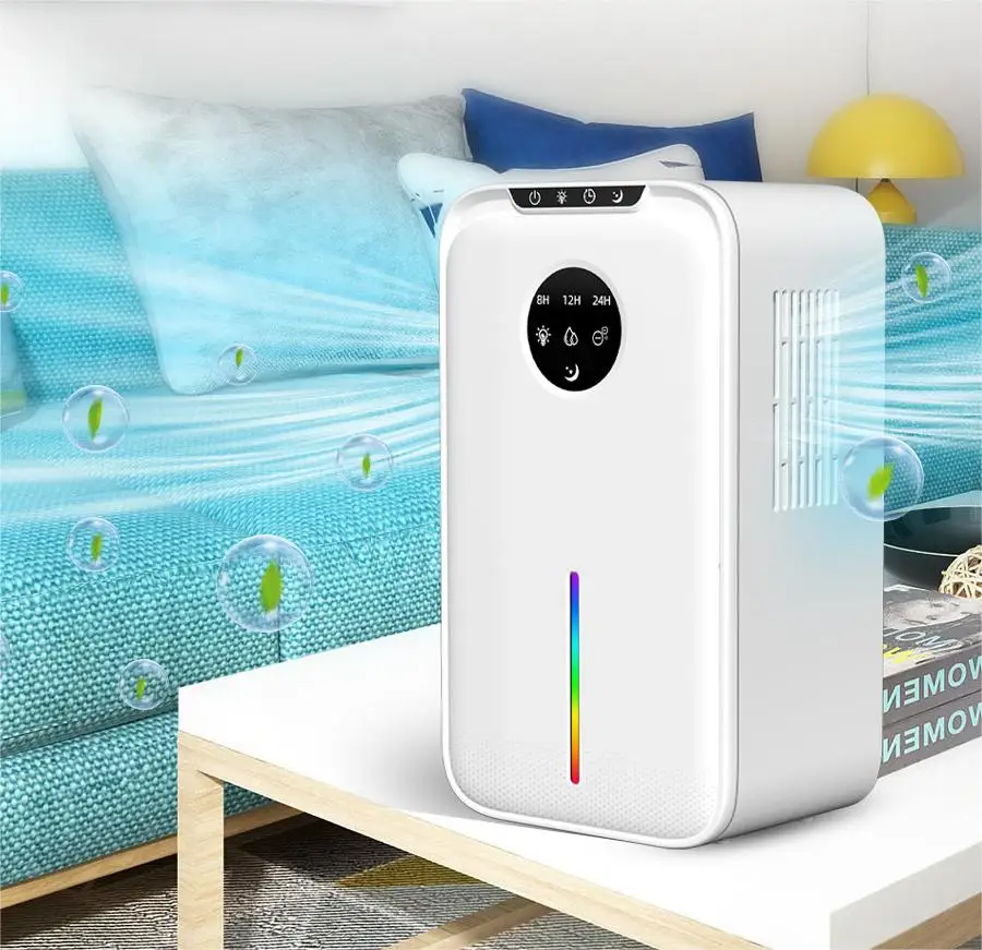 Practical 2.5 Liter Smart Multi-Functional Air Dryer 1000l/D Dehumidifier And Air Purifier Household Dehumidifier For Home