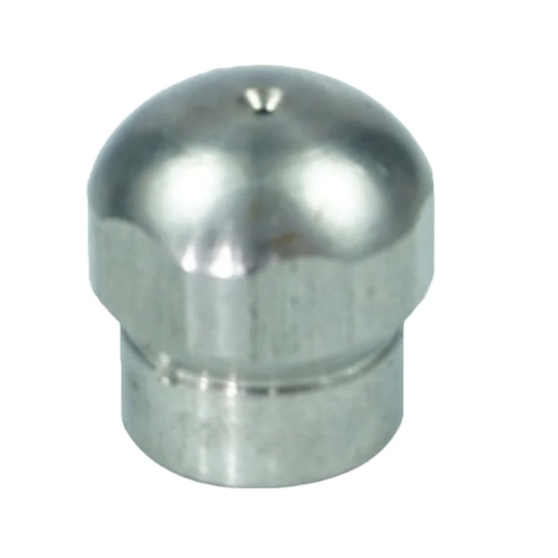 Car Washing Stainless Steel  Pressure Drain Hose Sewer Jet Cleaning jetting Spray Water Hose Foam Nozzle