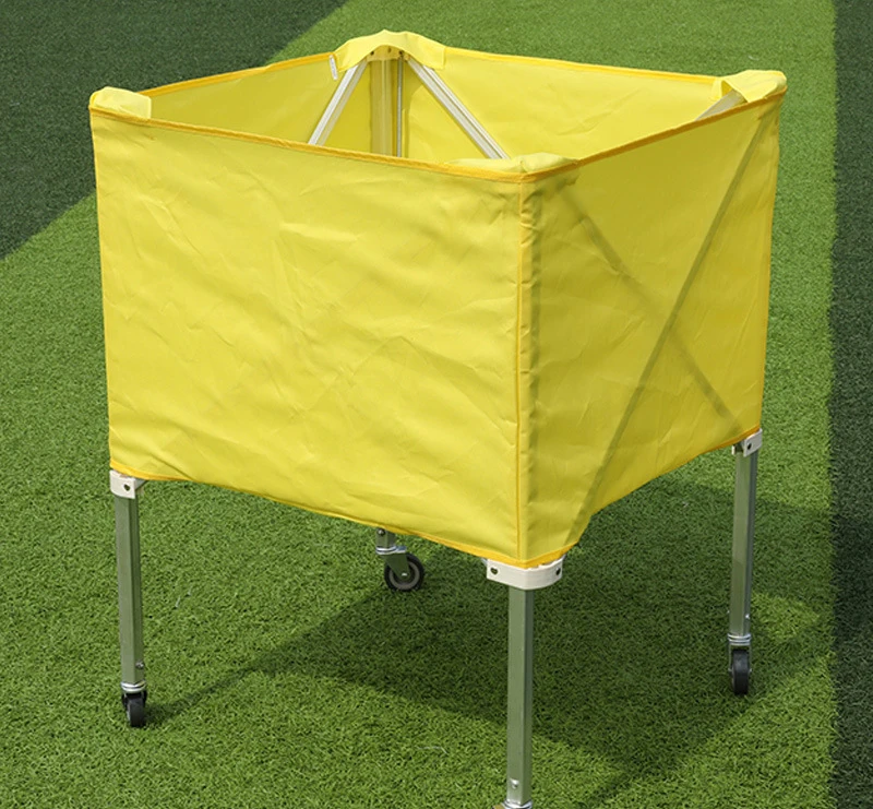 Portable volleyball ball cart Pick Up Cart volleyball ball cart with carrying bag and wheel