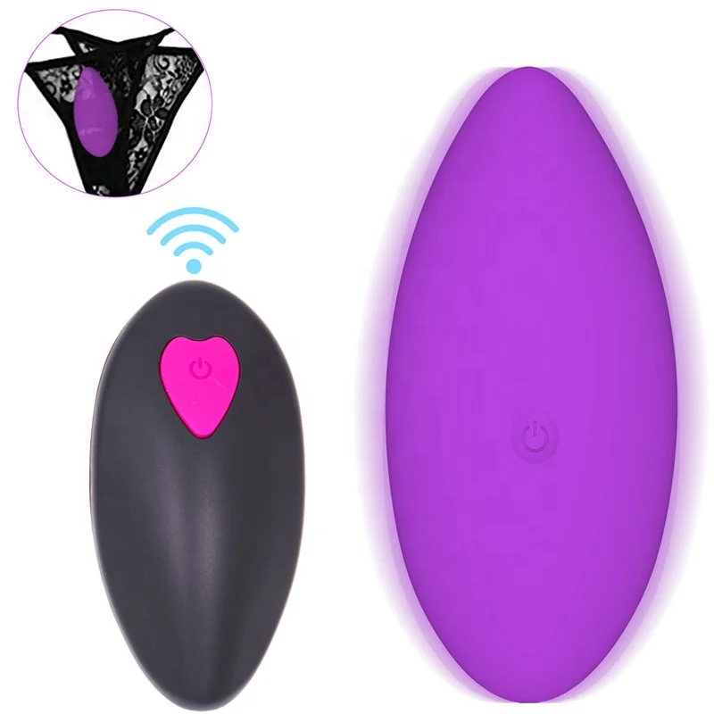 Leaf shape Clitoral Stimulator Portable Panty Vibrator Wireless Remote Control Invisible Vibrating Egg Sex Toys for Woman