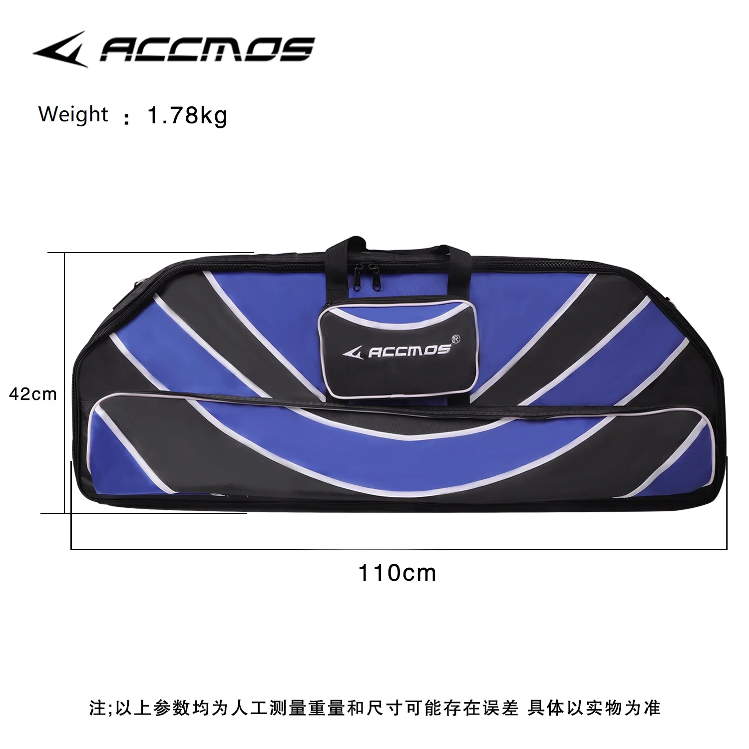 Accmos Canvas Archery Compound Bow Bag Shoulder Back Carrying Quiver Bag Holder Hunting Shooting Outdoor Indoor Sports Accessory