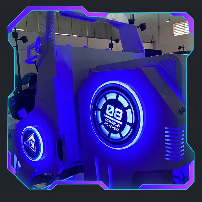 Manufactory Wholesale VR Amusement Park Rides 9D Game Machine Simulator Virtual Reality Devices