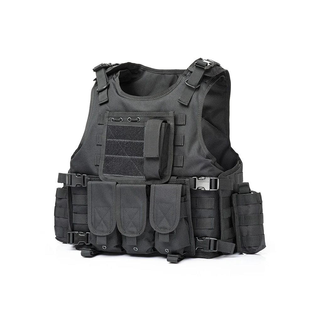 wholesale price Law Enforcement  molle Tactical Vest Black