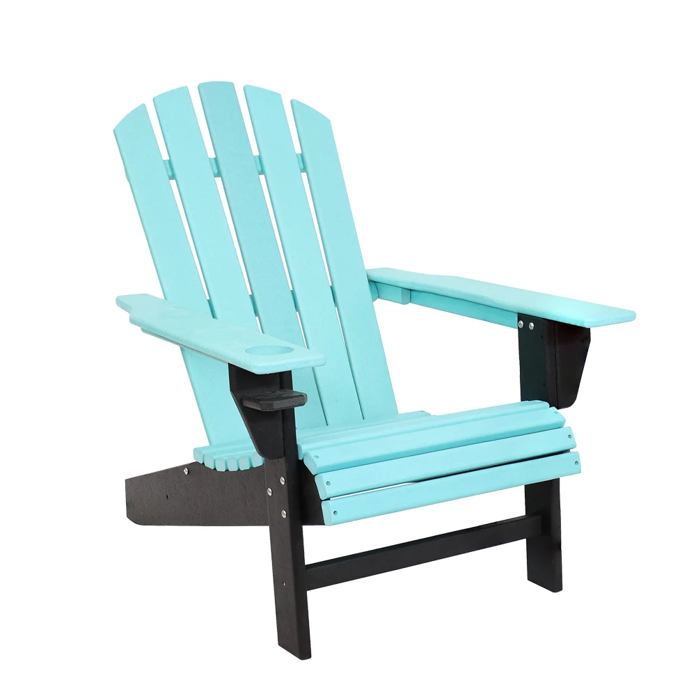 Factory plastic Adirondack Chair  Patio Garden Chair Colorful Outdoor Furniture Beach Chair