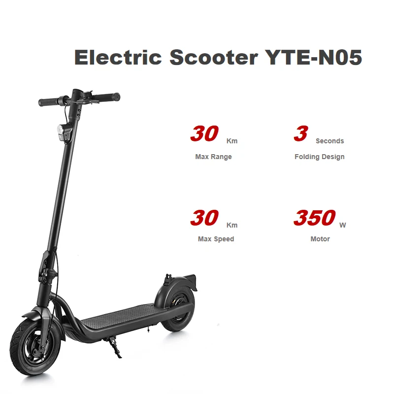 Скутер ЕС 10 дюймов 36 В 350 Вт