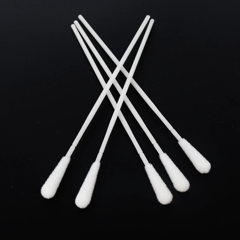 Plastic Flocked Nasal Collection Sterile Swab Stick