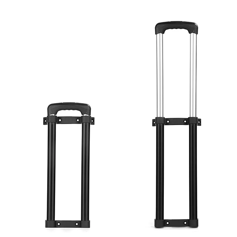 Telescopic Luggage Trolley Draw Bar For Suitcase Factory Wholesale Suitcase Parts Retractable Luggage Trolley Handles