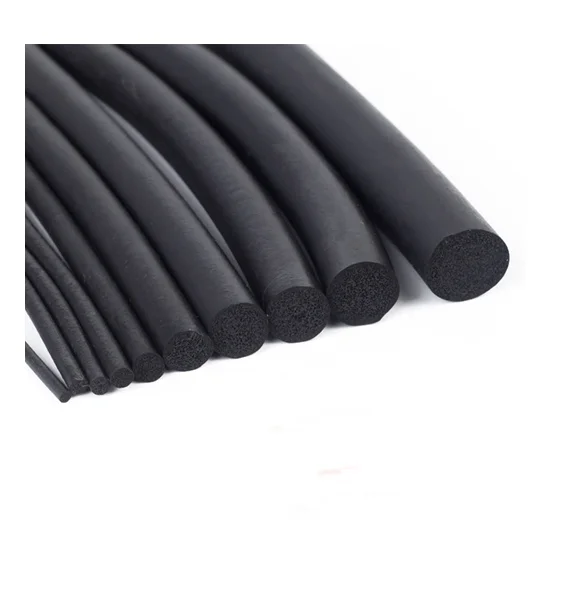 Soft EPDM Foam Silicone Rubber Foaming Sealing Strips