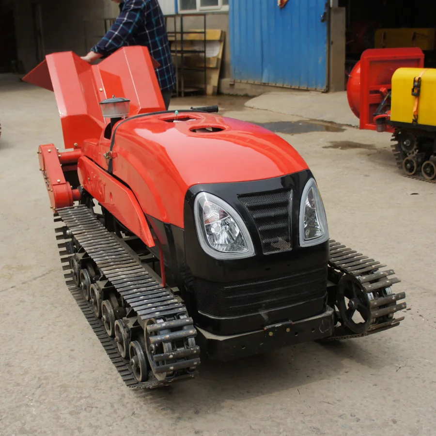 crawler mini tractor remote control multifunction crawler tractor