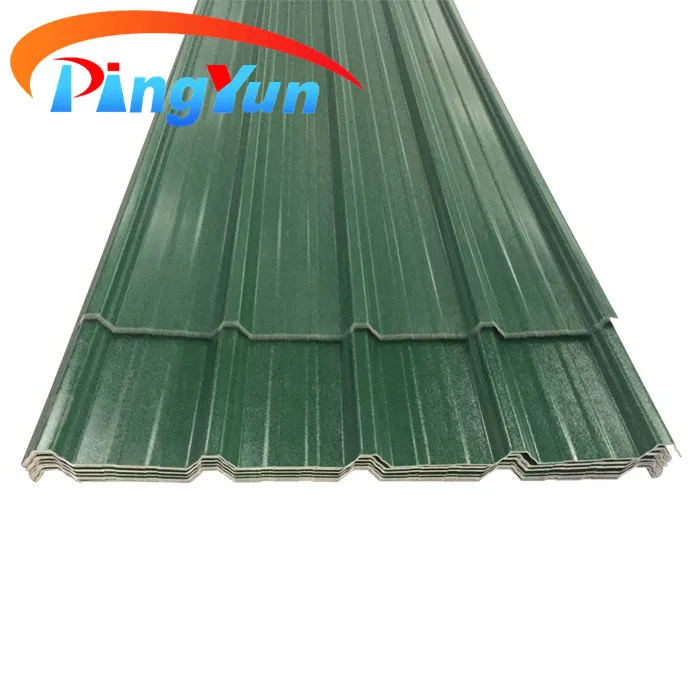 Greenhouse construction material asa pvc plastic corrugated roof sheet price for home
