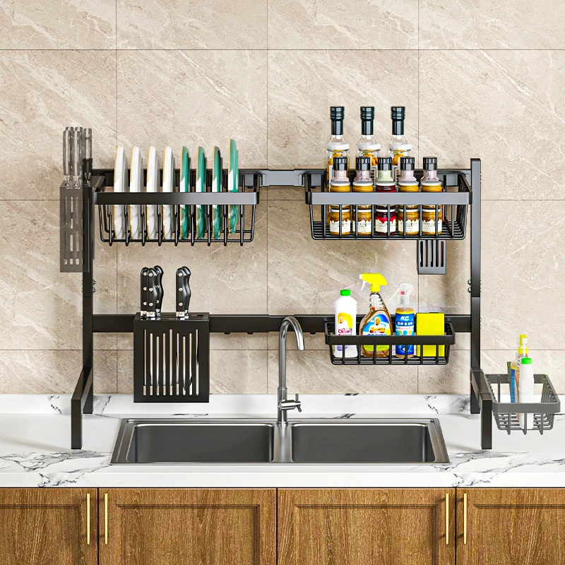 Hot-selling Kitchen Over Sink Storage Rack Drying Rack Bowl And Dish Rack