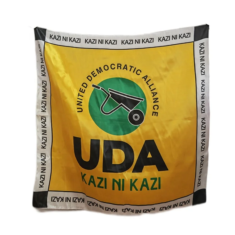 ODM&OEM kenya political kanga Africa clothing  wax fabric cotton wrapper election print campaign kangas lesso