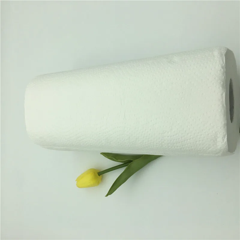  Тисненые рулонные бумажные полотенца кухонная