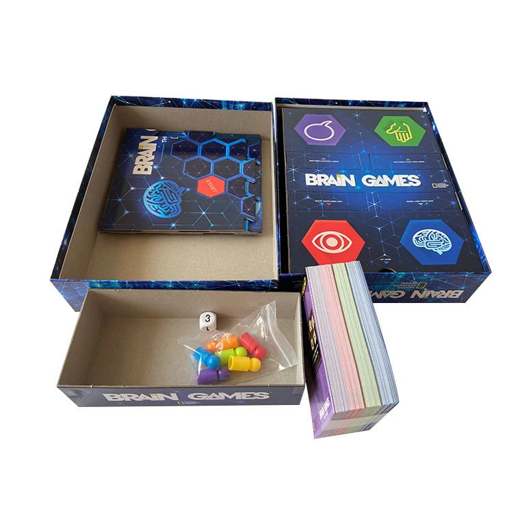 
Cheap Popular Entertainment Custom Board Game For Kids 