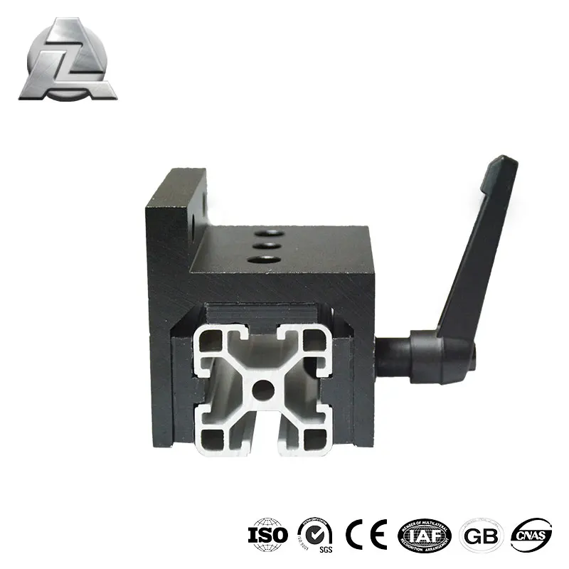Aluminum anodized silver high quality t slot slider linear bearing