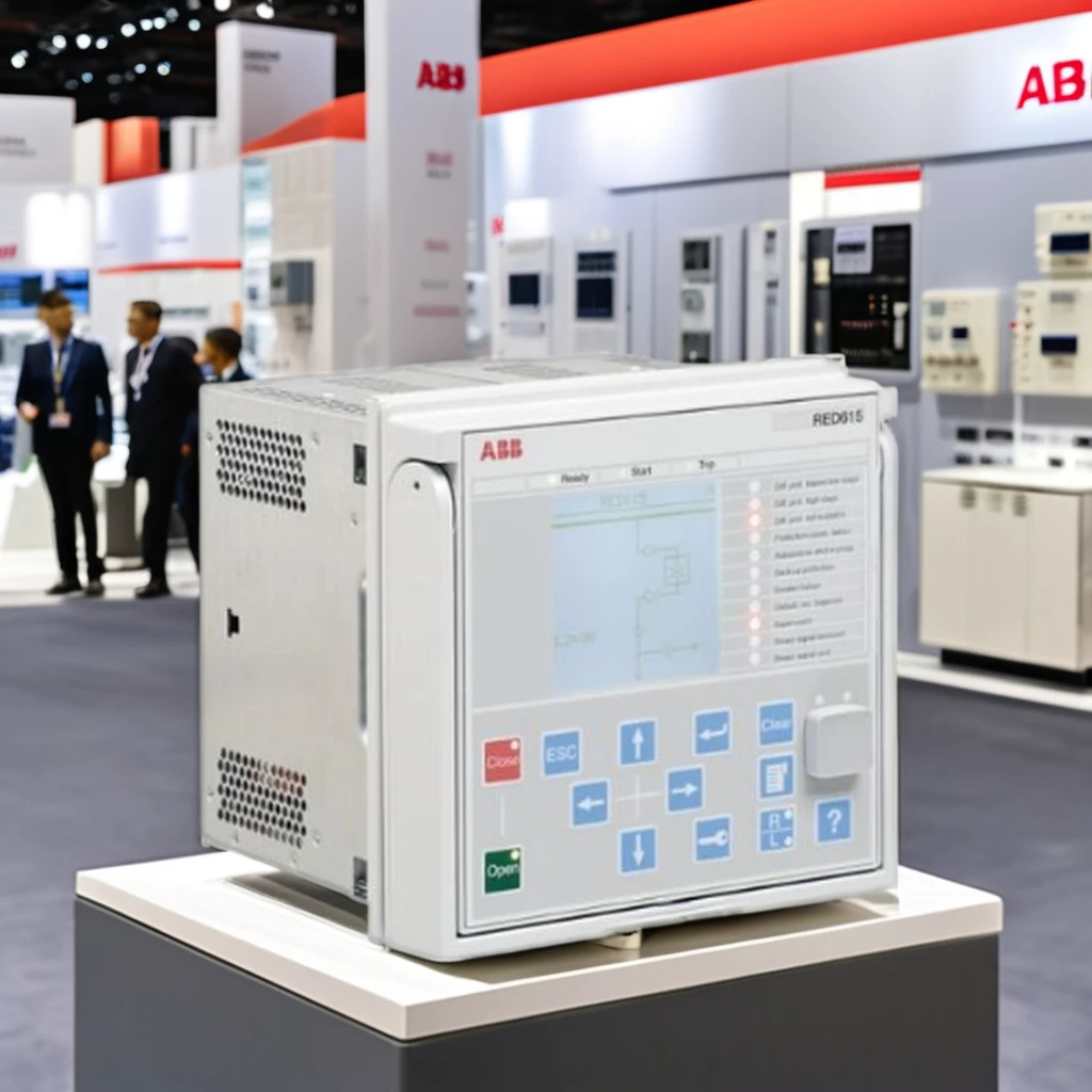 Multifunction protection relay RED615 with three-phase  thermal  overload  protection and  Circuit  breaker  failure  protection