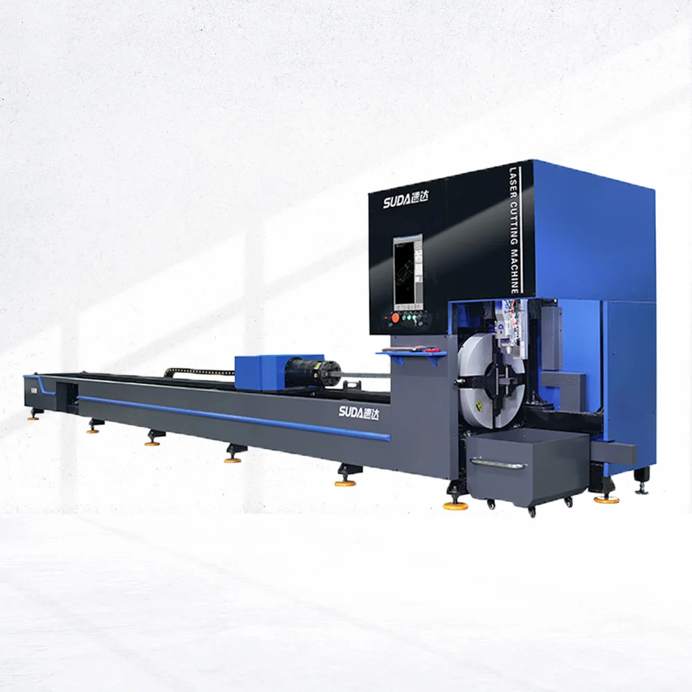 Pipe Cutting Equipment Tube Fiber Laser Cutting Machine WSX/Raytools Cutting Head China Cutting machinery
