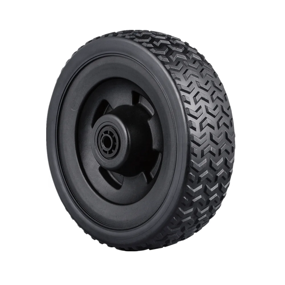 250mm blow molded wheels plastic wheel for sand
