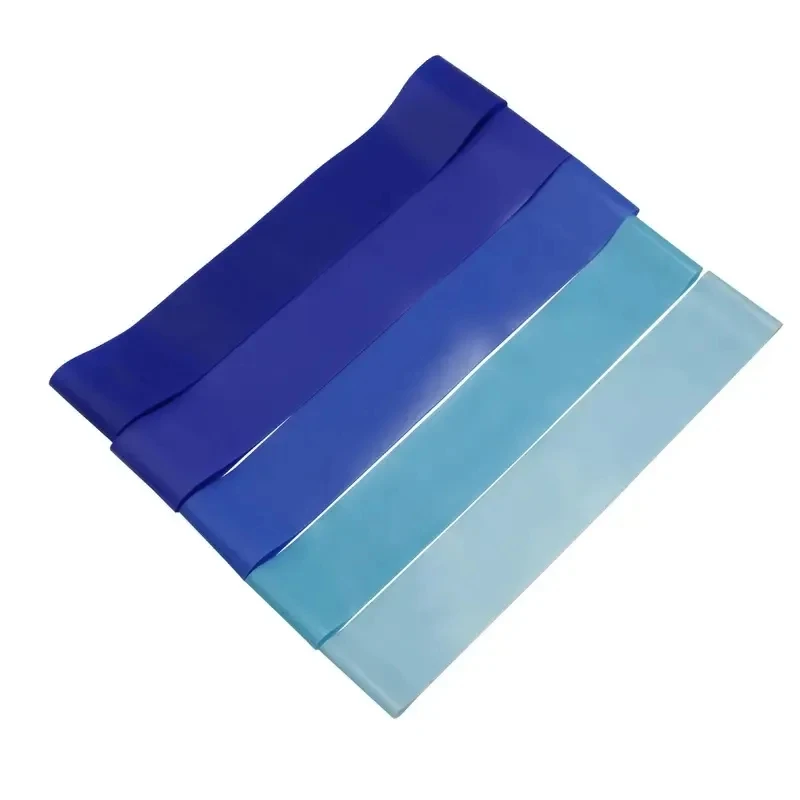 YIWU 5pcs Set Eco Friendly Workout Resistance Loop Exercise Bands for Home Resistance Training