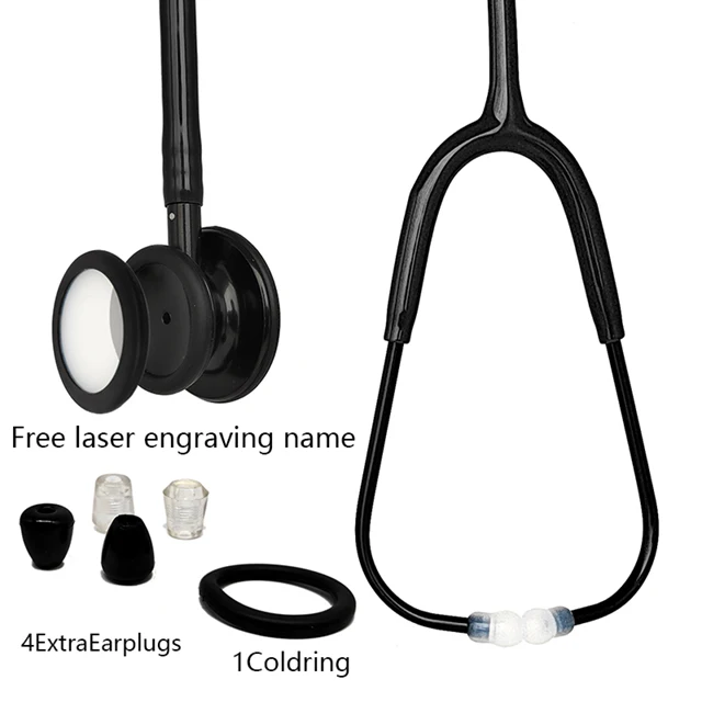 OEM customized double sided stainless steel frequency conversion stethoscopes medical for cardiologists