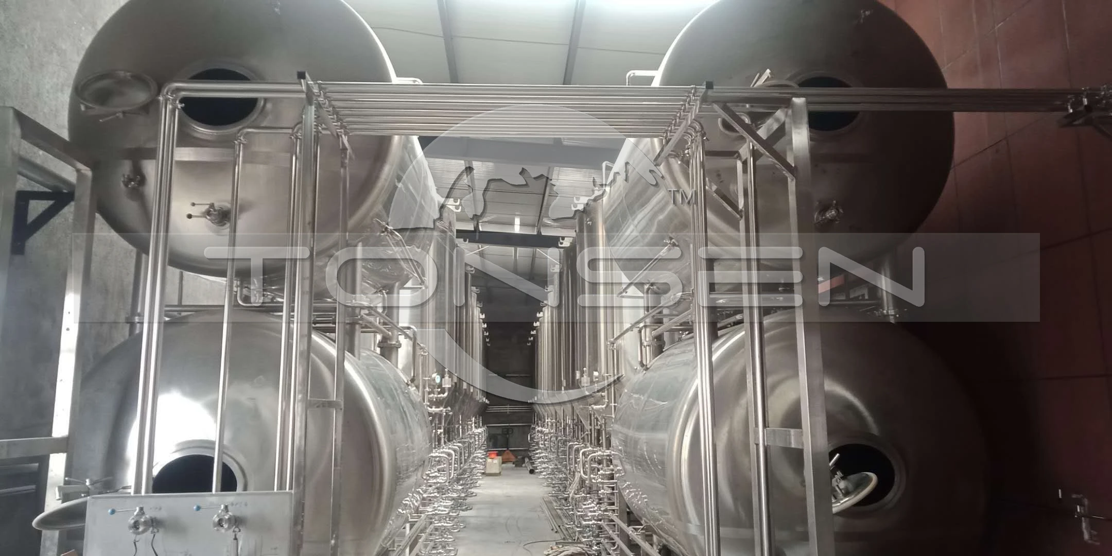 5000l liter brewhouse marking machine for brewery beer brewing equipment