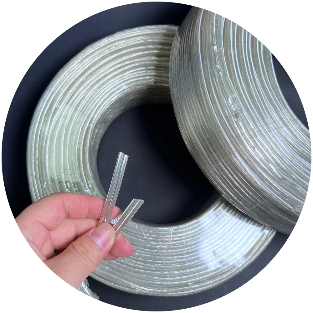 90m roll copper 16AWG 2PIN PVC transparent cable Electronic wire for led neon sign