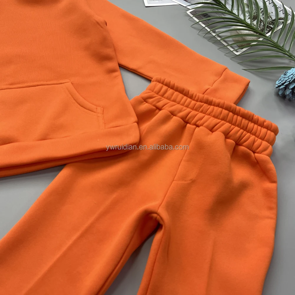 Готов к отправке, Заводские продажи, детский осенний повседневный костюм с индивидуальным логотипом, хлопковые комплекты, Детские комплекты из двух предметов, детская одежда