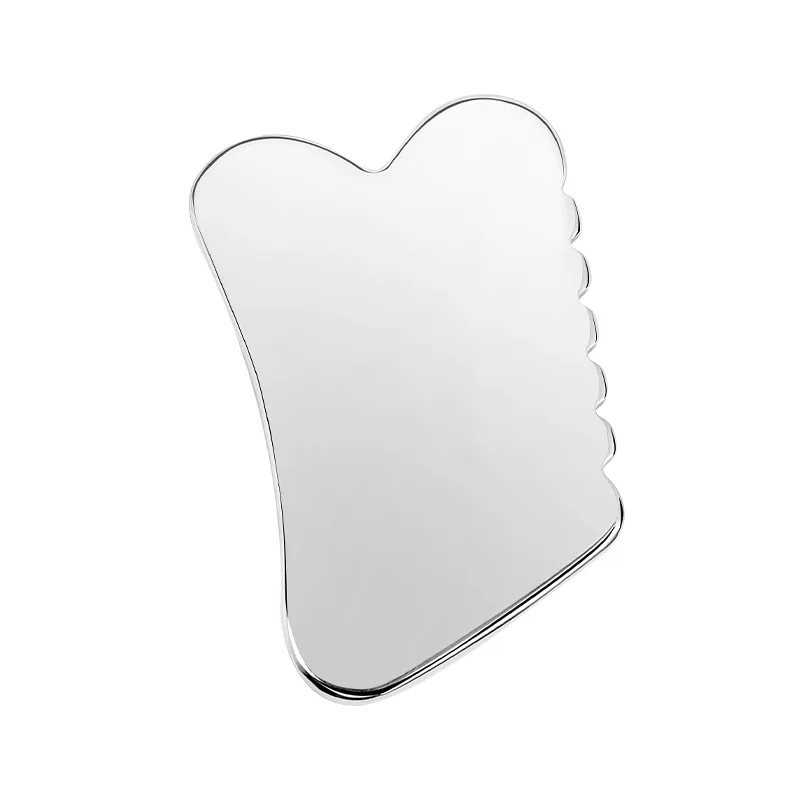 OEM ODM Factory Wholesale High Quality B01 guasha plate Stainless steel body face eye massage custom LOGO