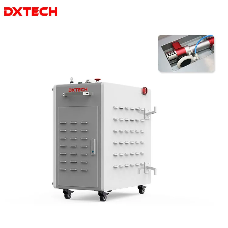 Pulse Laser Cleaning Machine 200W 300W Laser Rust Removal Machine for Rust Oil  Metal Surface Motor Aluminum Cutting Ce