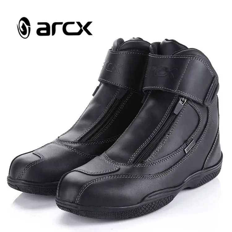ARCX Professional Motorbike Boots Waterproof Motocross Shoes Protective Ankle Motorcycle Racing Shoes for Men