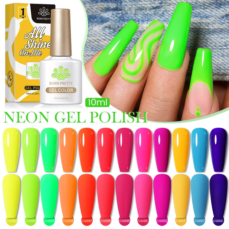 Новый неоновый Гель-лак для ногтей 2023 собственной торговой марки