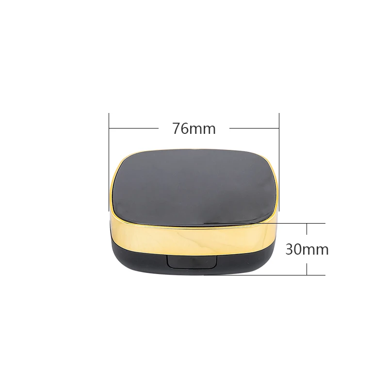 15g empty custom plastic square bb cream case cc cream container liquid foundation case