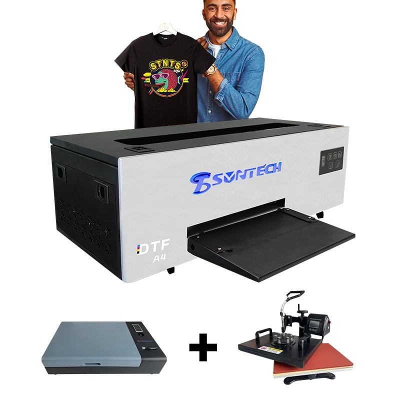 Suntech 30cm 40CM Impresora MIni Heat Transfer DTF Print Digital Printing Machine A3A4 1390 XP600 Inkjet DTF Printer for T Shirt