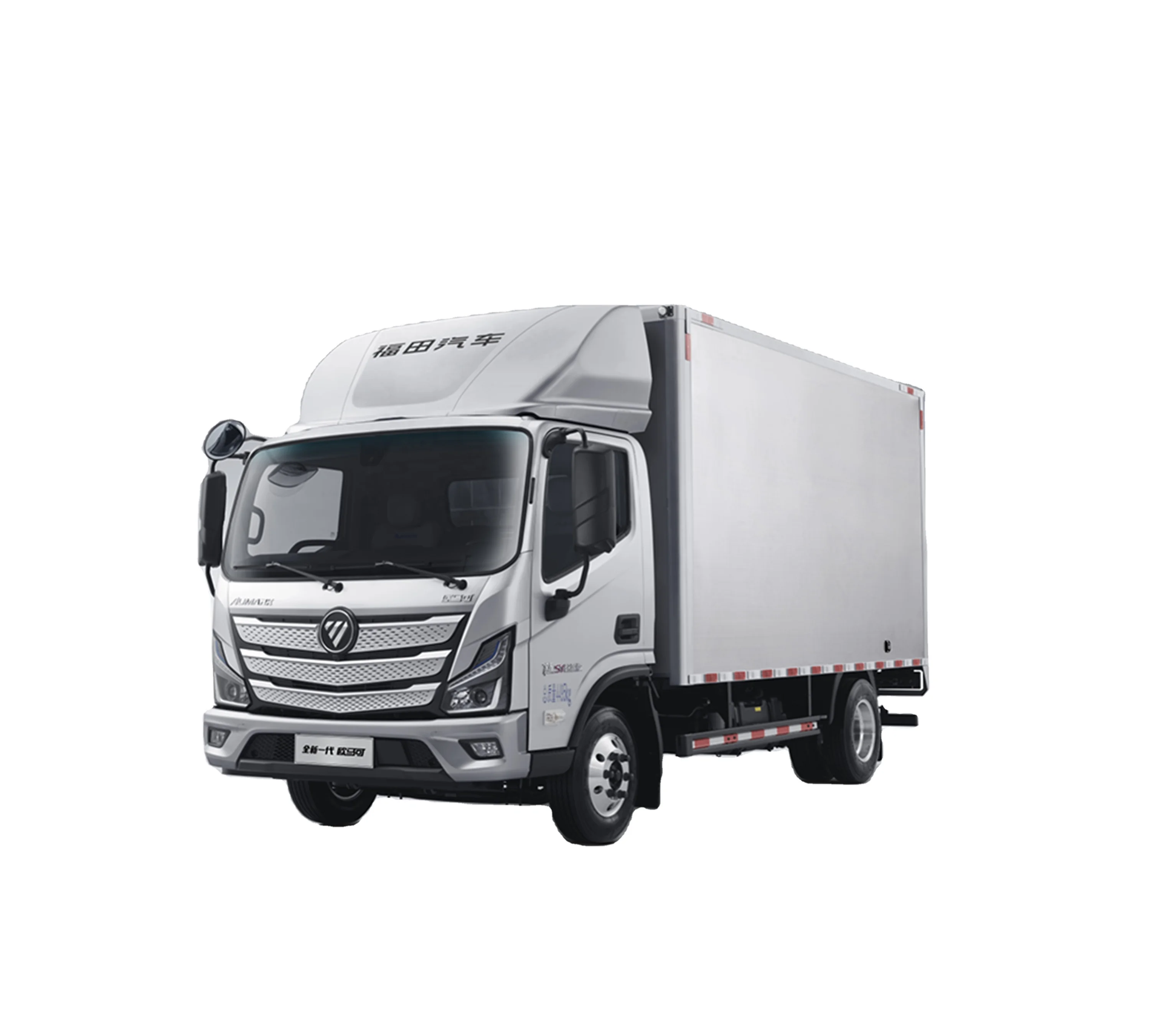 Foton Aumark S1 3360 wheelbase Single row160hp 6.0T 4.2m light Vans cargo truck china used trucks for sale