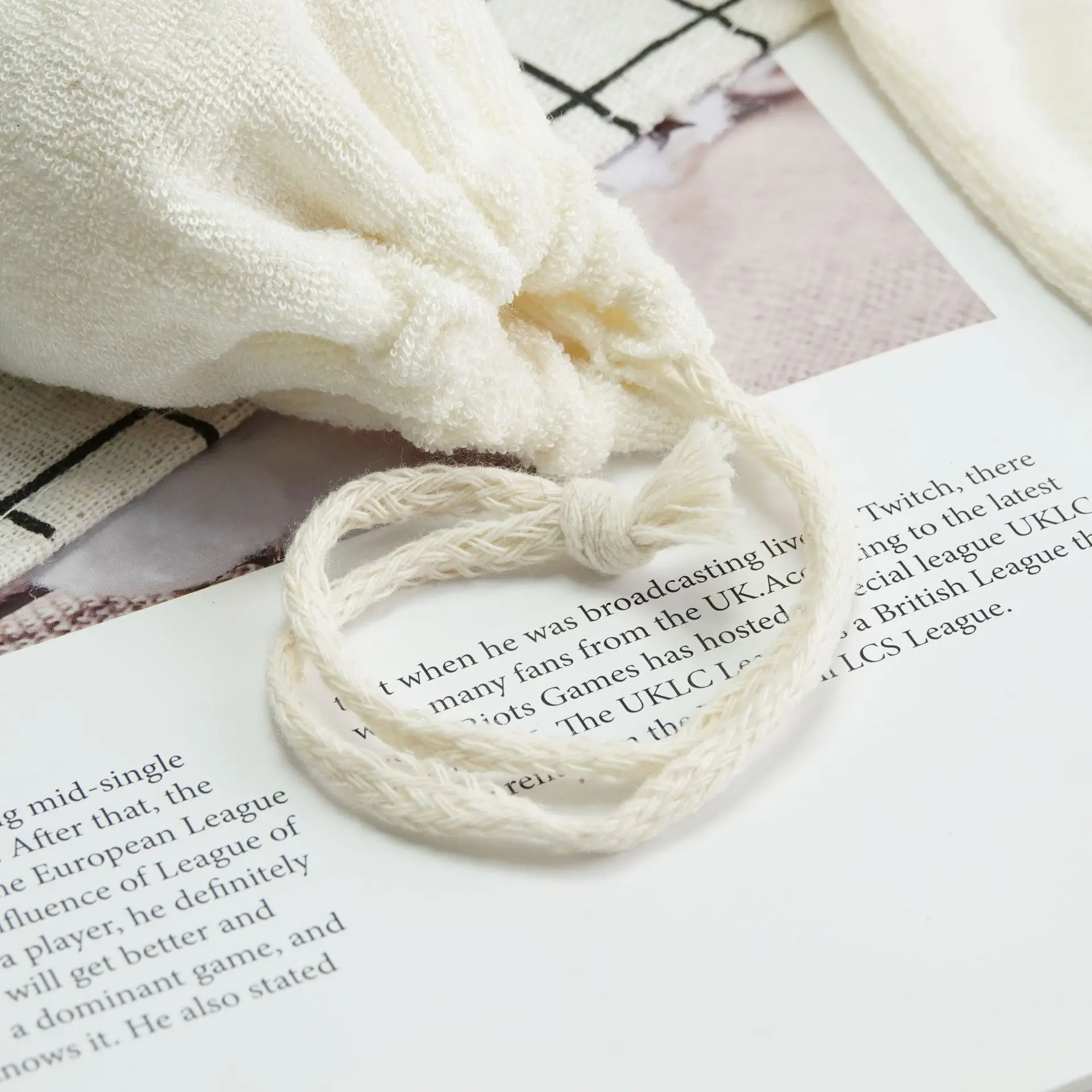 Bamboo Fiber Soap Bag Clean Bamboo Soap Protector Natural Bath Soap Bag