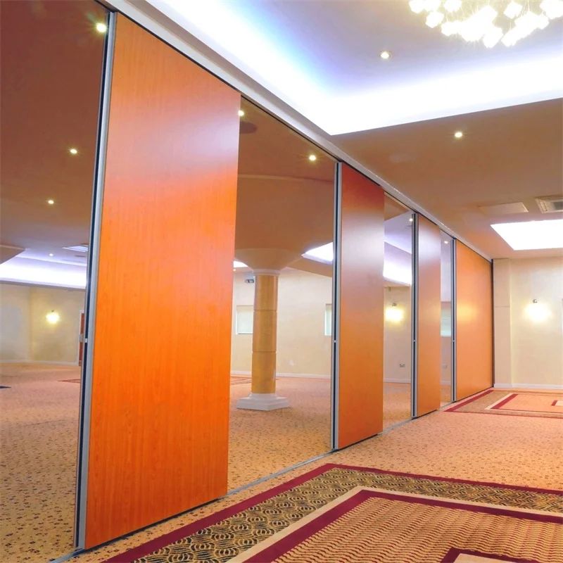 Подвижные деревянные раздвижные перегородки