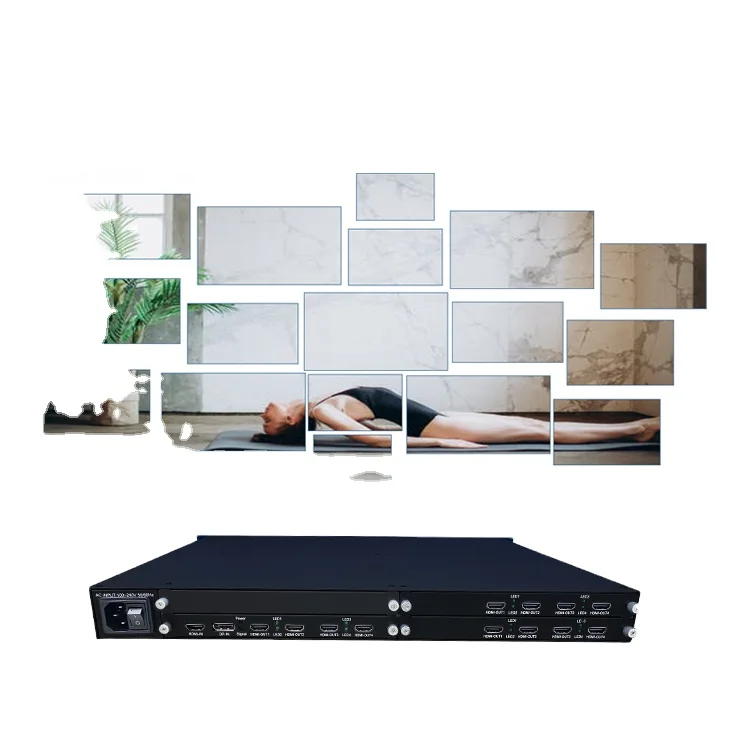 Bitvisus M x N video wall controller 4k video wall solution and central control system