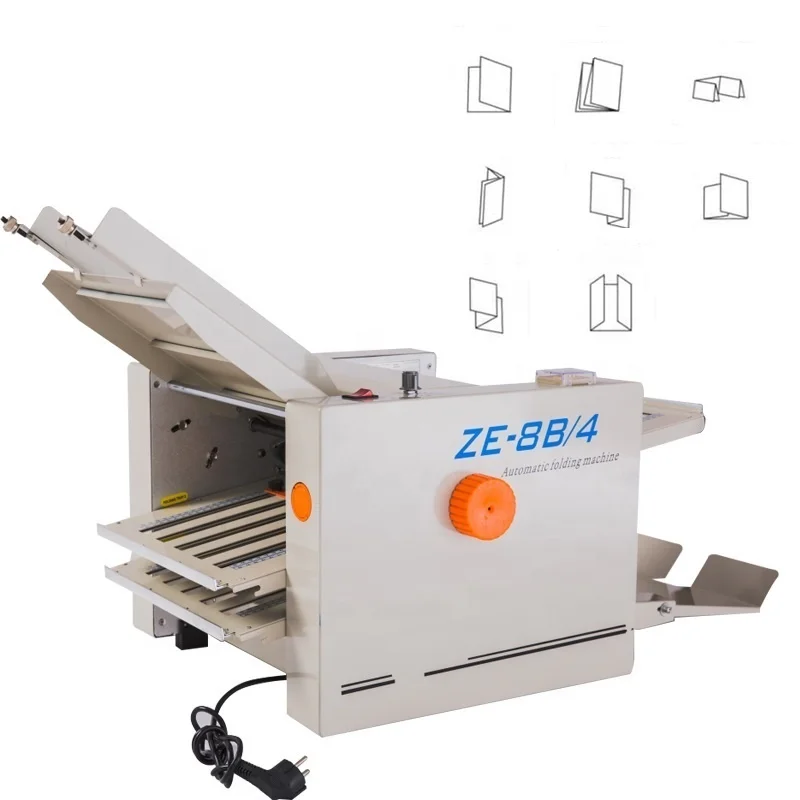 ZE-8B/4 Manufacturer paper  folding machine/bending machine